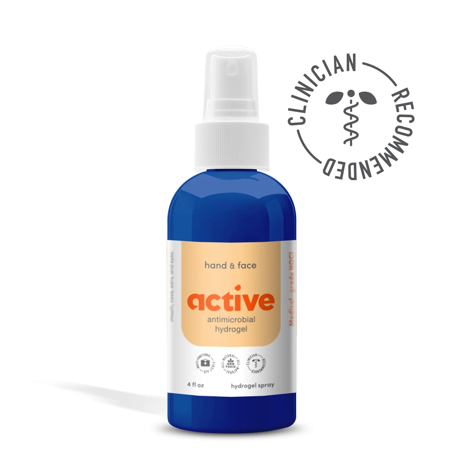 BLDG Active Skin Repair Antimicrobial Hand & Face Hydrogel Spray