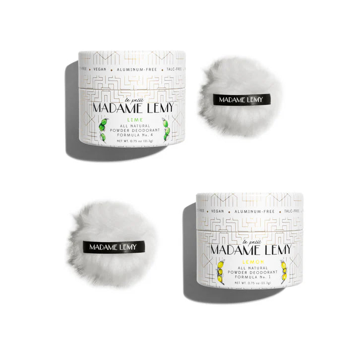 Madame Lemy All Natural Deodorant & Body Powder Lemon